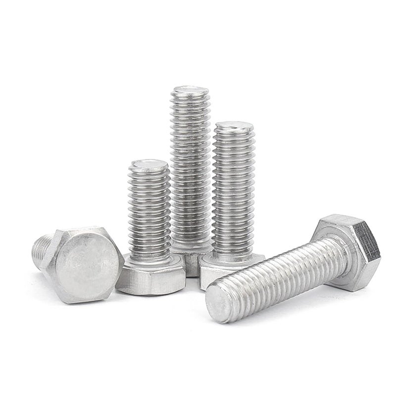 Instockbolts M10-1.5 X 15 Hex Head Screw Bolt, 304 Stainless Steel 18-8 Hex Head Bolts, DIN 933 Pack of 10 - Image 5